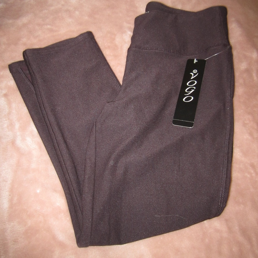 Vogo Athletica Women's Black Exercise Pants/Leggings~Size Small~New